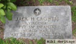 Pvt Jack H. Crowell