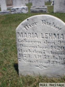 Maria Lehman