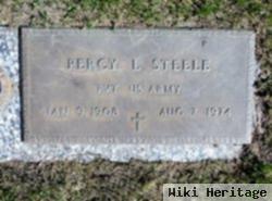 Pvt Percy L Steele