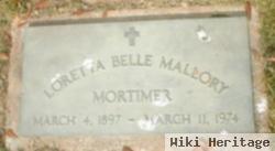 Loretta Belle Mallory Mortimer
