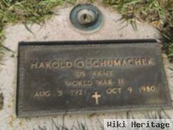 Harold O "schu" Schumacher