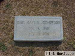 Ruby Martin Underwood