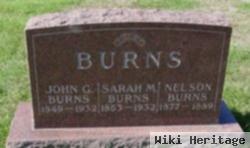 Sarah M Burns