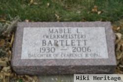 Mable L Werkmeister Bartlett