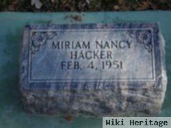 Miriam Nancy Hacker