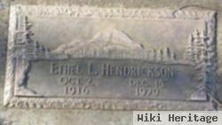 Ethel L Hendrickson