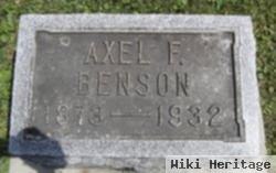 Axel F Benson