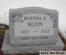 Martha E. Klein