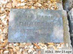 Alma Marie Thompson