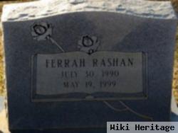Ferrah Rashan