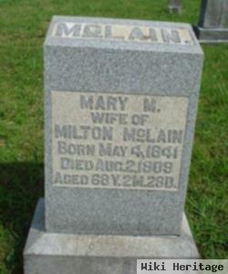 Mary Mahala Weddle Mclain