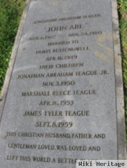 Jonathan Abraham "john Abe" Teague, Sr