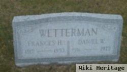 Frances H Wetterman