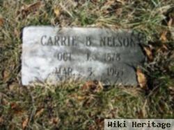 Carrie B. Nelson