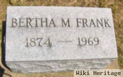 Bertha M Frank