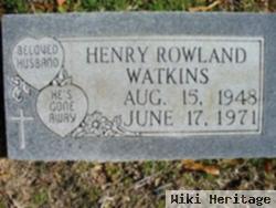 Henry Rowland Watkins
