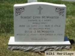 Robert Lynn Mcwhirter