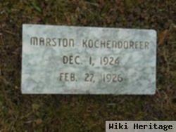 Marston Kochendorfer