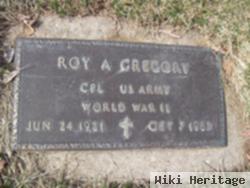 Corp Roy A. Gregory