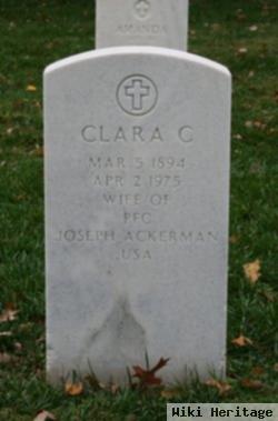 Clara C Ackerman