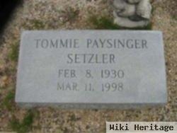 Tommie Paysinger Setzler