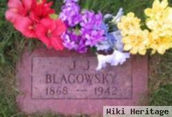 Jacob Anton "j.j." Blagowsky