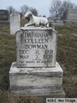 Barbara Colleen Bowman