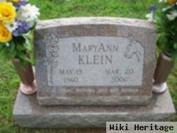 Mary Ann Bream Klein