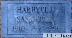 Harry "t.j." Sanderlin