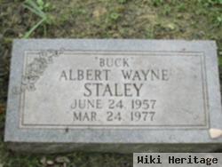 Albert Wayne "buck" Staley