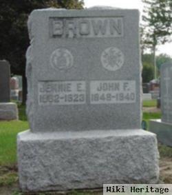 Jennie E. Brown