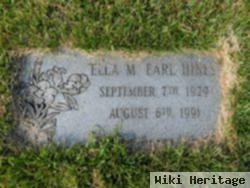 Ella M. Earl Hines