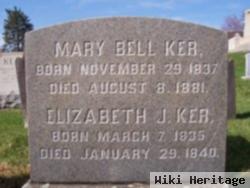 Mary Bell Ker