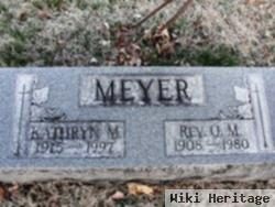 Rev O M Meyer