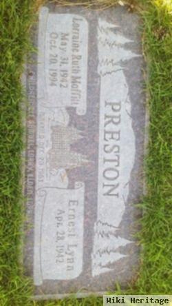 Lorraine Ruth Preston