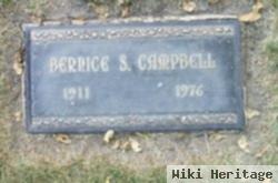 Bernice S Campbell