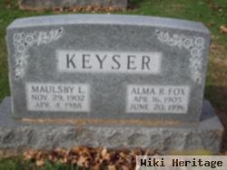 Maulsby Lycurgus Keyser