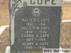 Walter W. Cope