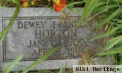 Dewey Franklin Horton