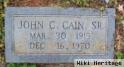 John C Cain, Sr