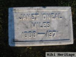 Lamira Jeannette "janet" O'neal Miles