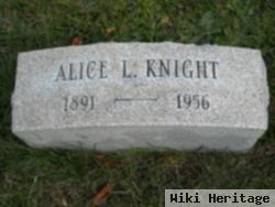 Alice L Knight