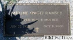 Pauline Page Ramsey