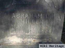 Abraham Darley "abe" Miller