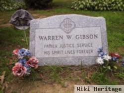 Warren W Gibson