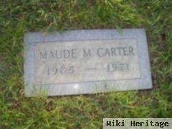 Maude M Booker Carter