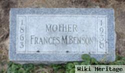 Frances Mary Benson