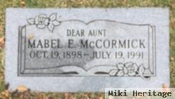 Mabel E. Mccormick