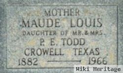 Maude Louis Todd Oliver