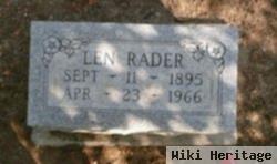 Len Rader